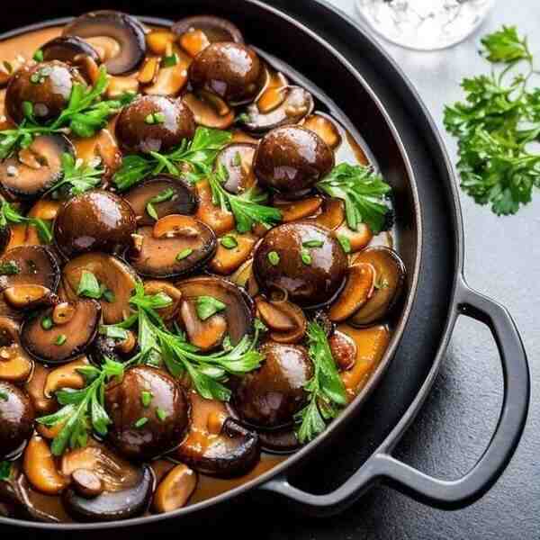 Маринованные грибы быстрого приготовления